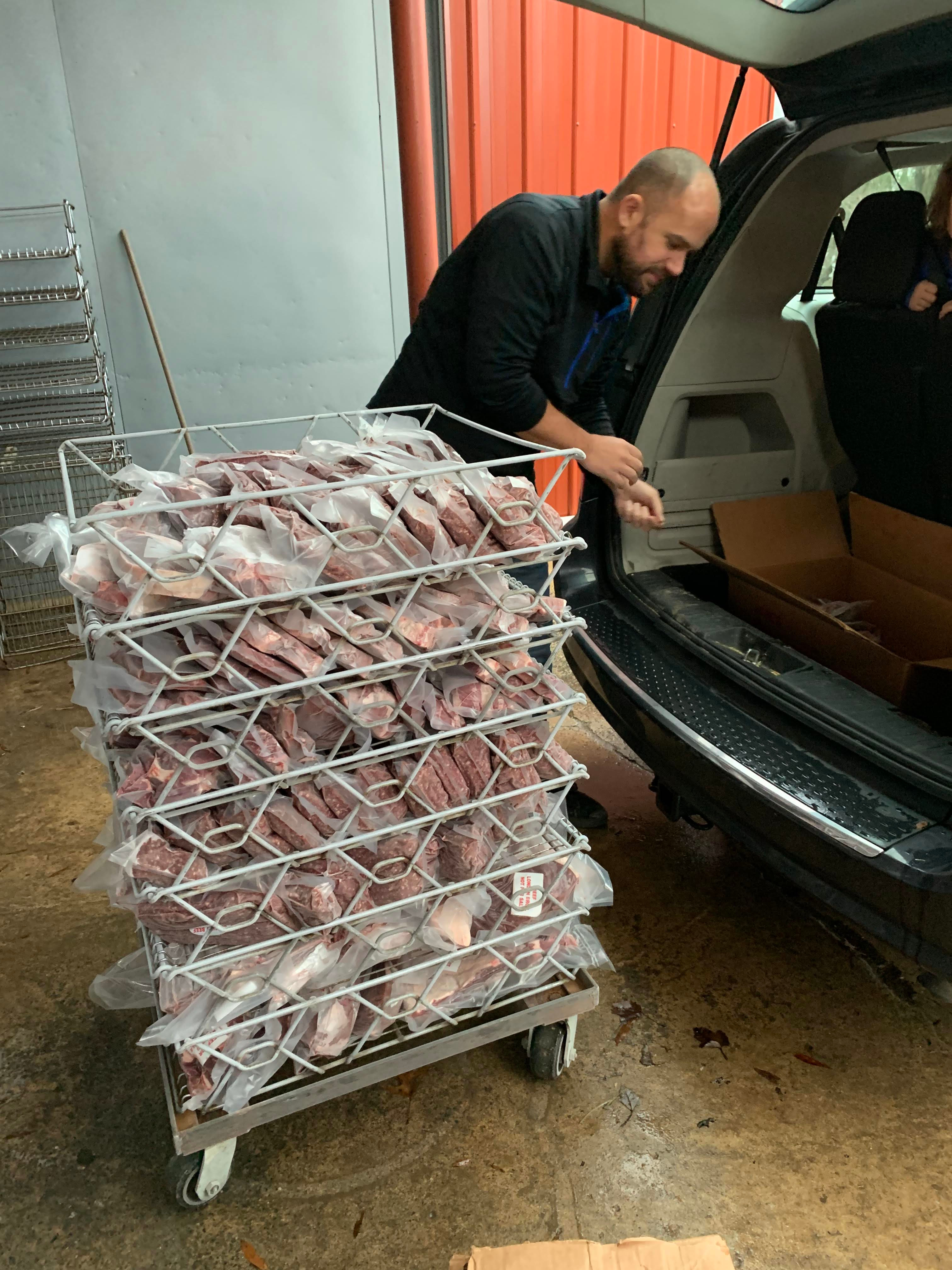 all the meat